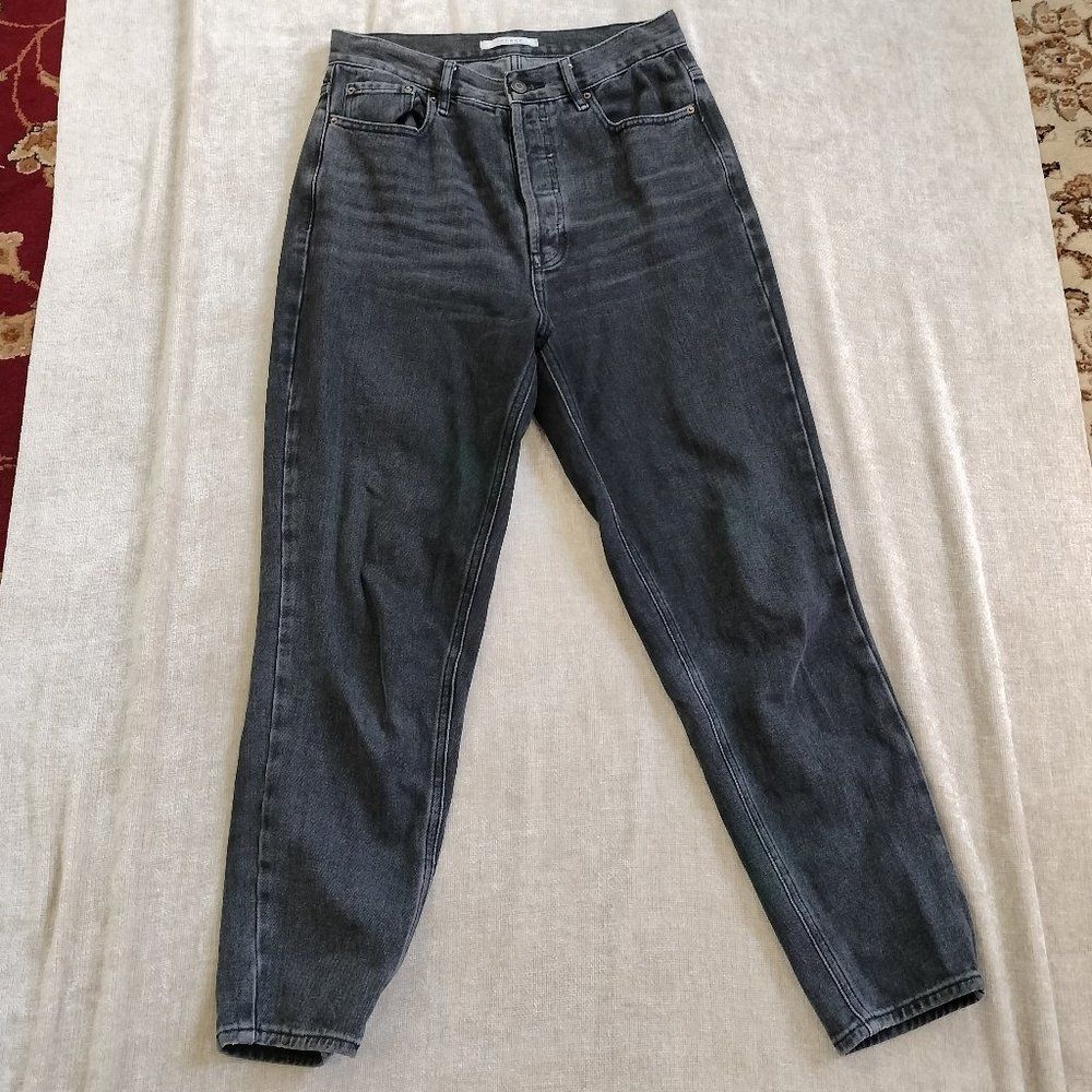 PacSun Black Button Front Ultra High Rise Slim Jeans Size 28